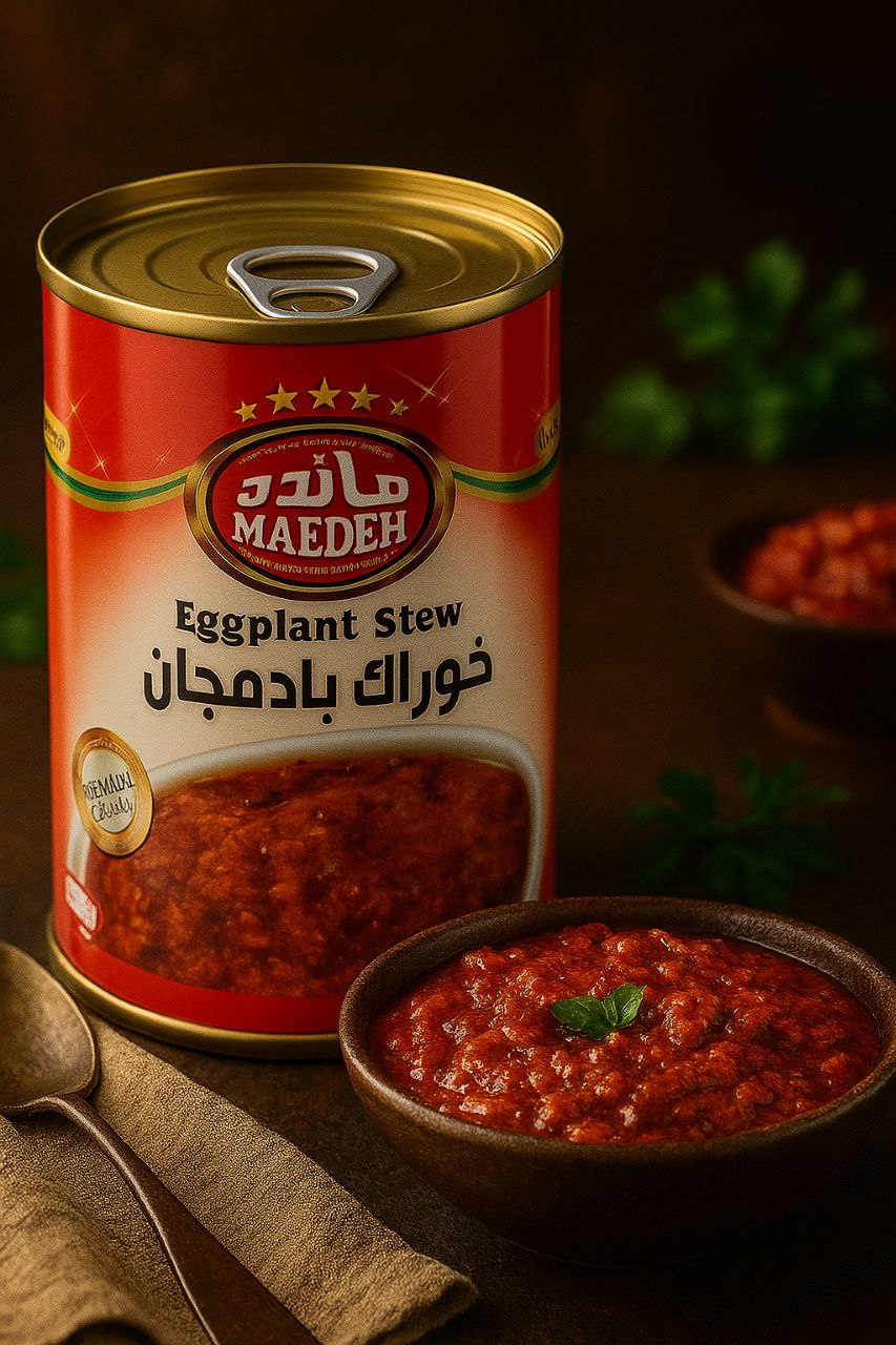 خرید کنسرو خوراک بادمجان + قیمت رقابتی